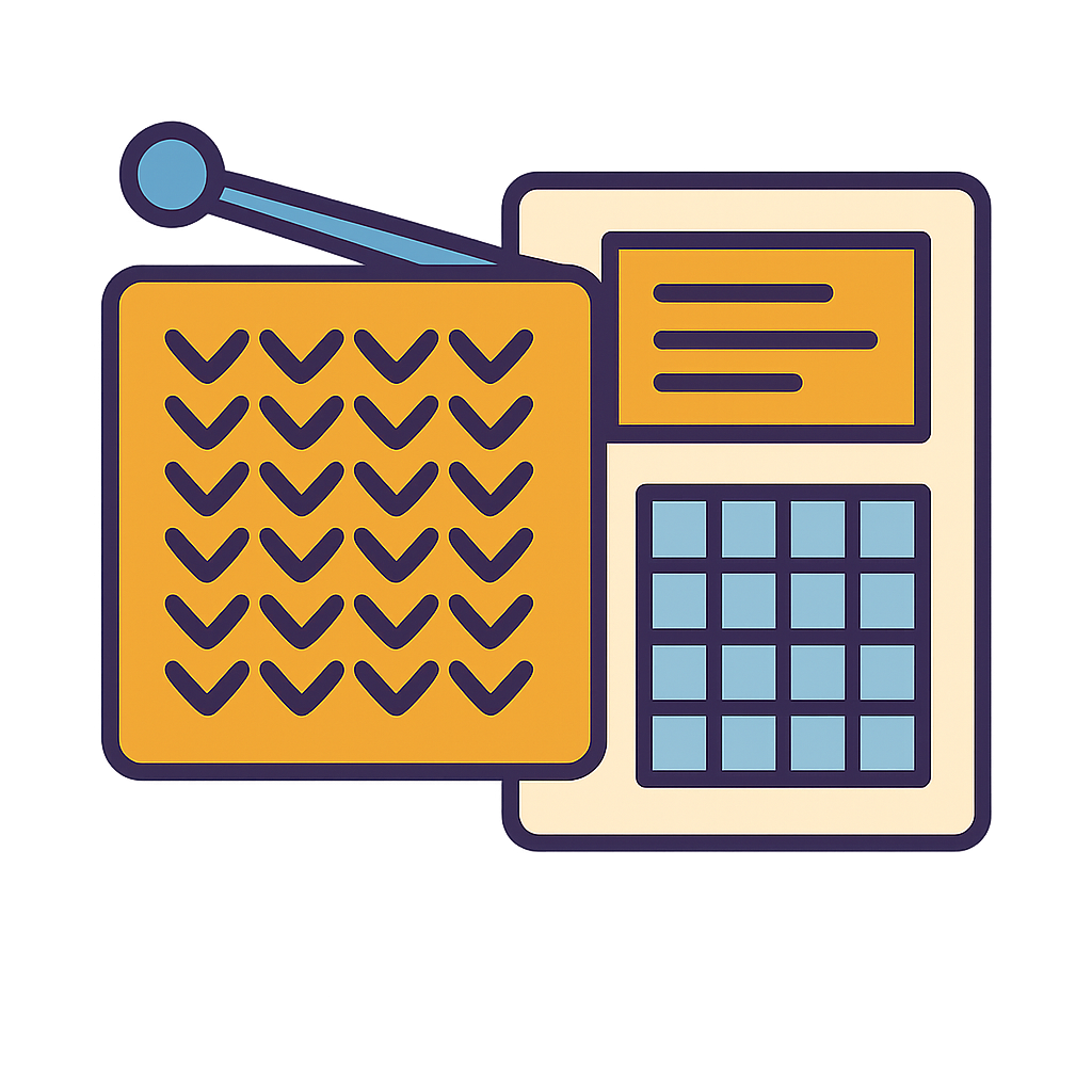 Gauge Swatch Recording Sheets