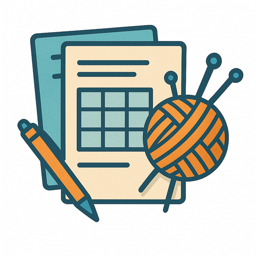 Knitting Project Planner Pages