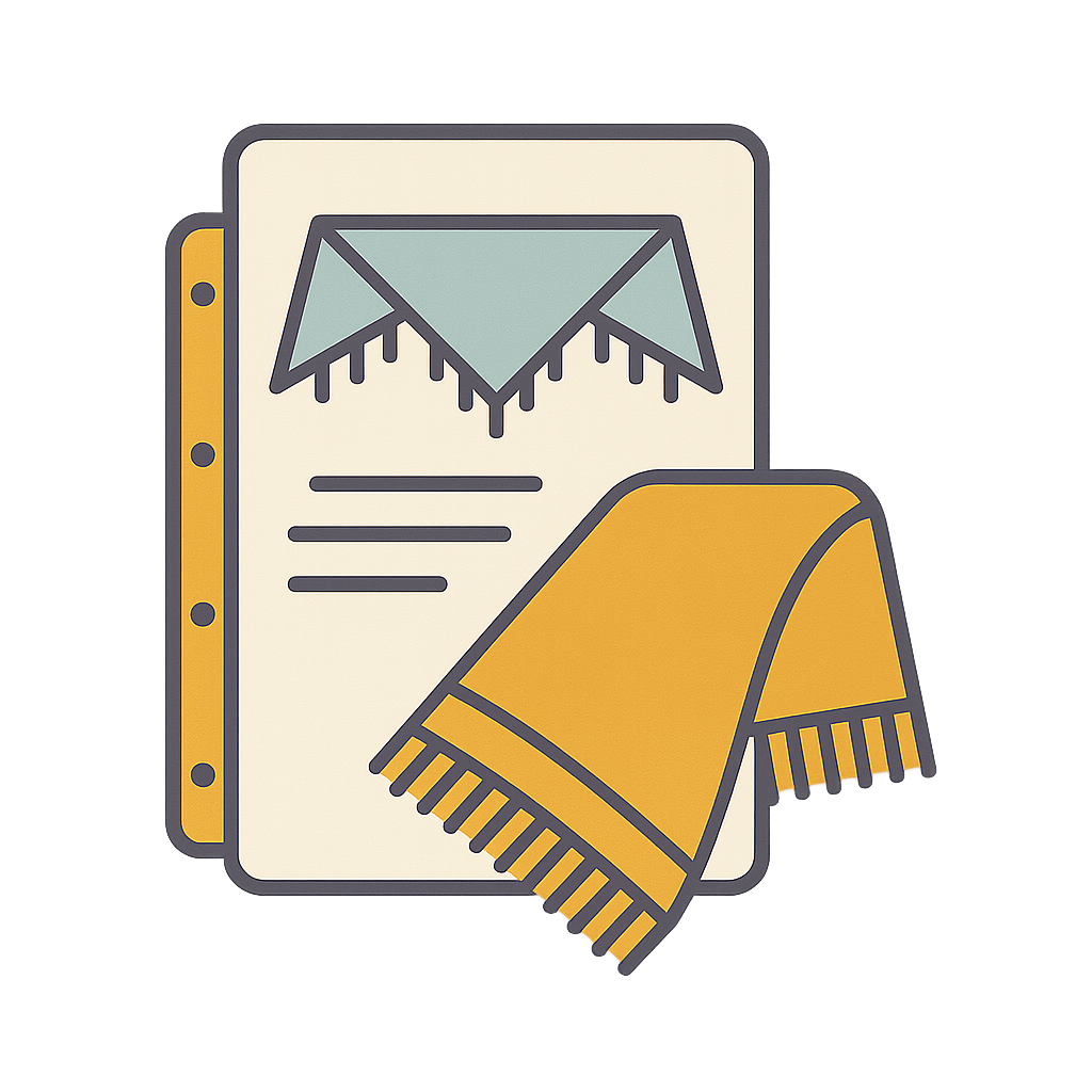 Shawl/Scarf Pattern Planning Pages