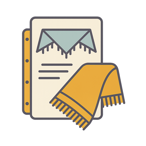 Shawl/Scarf Pattern Planning Pages